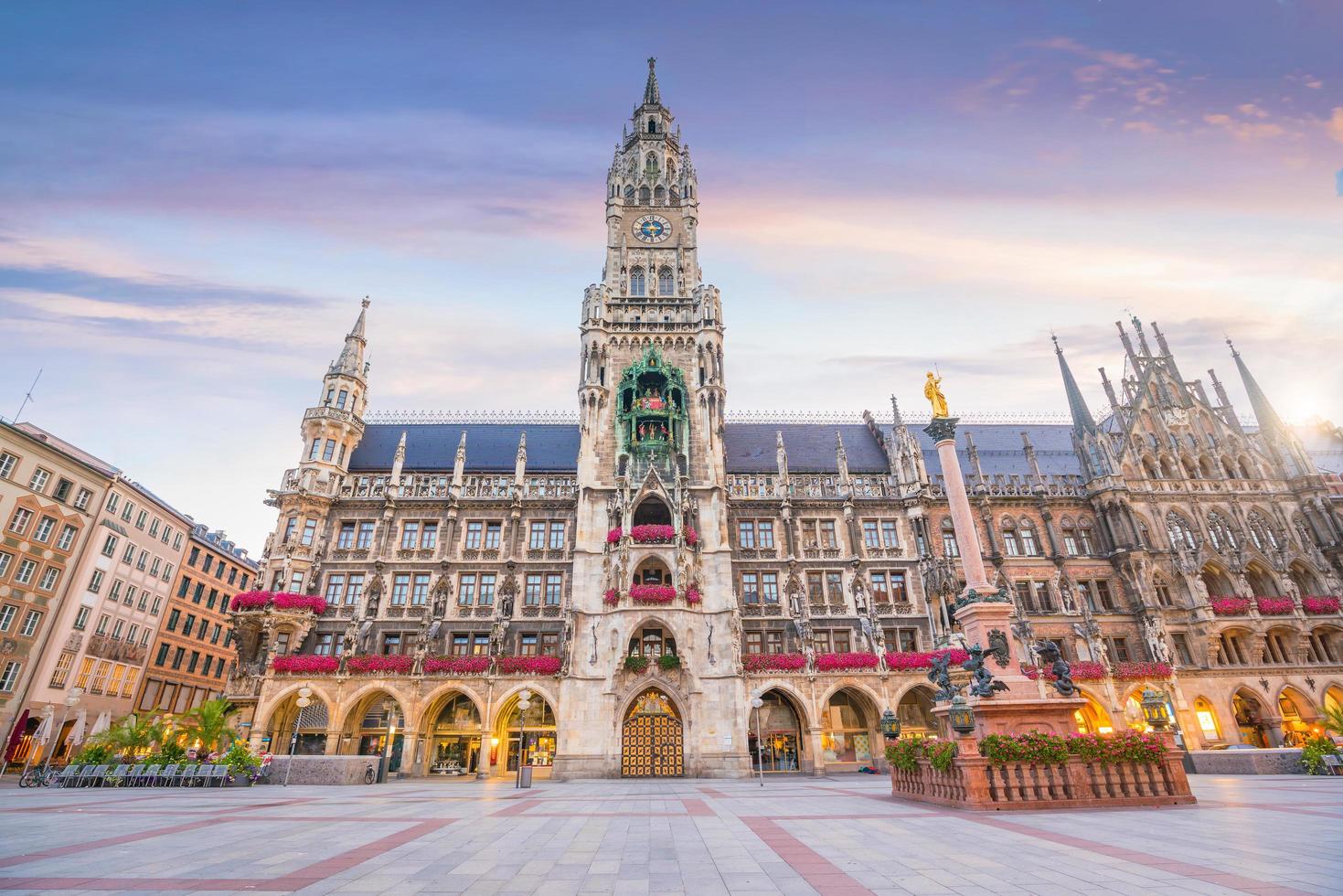 marienplatz rådhus foto