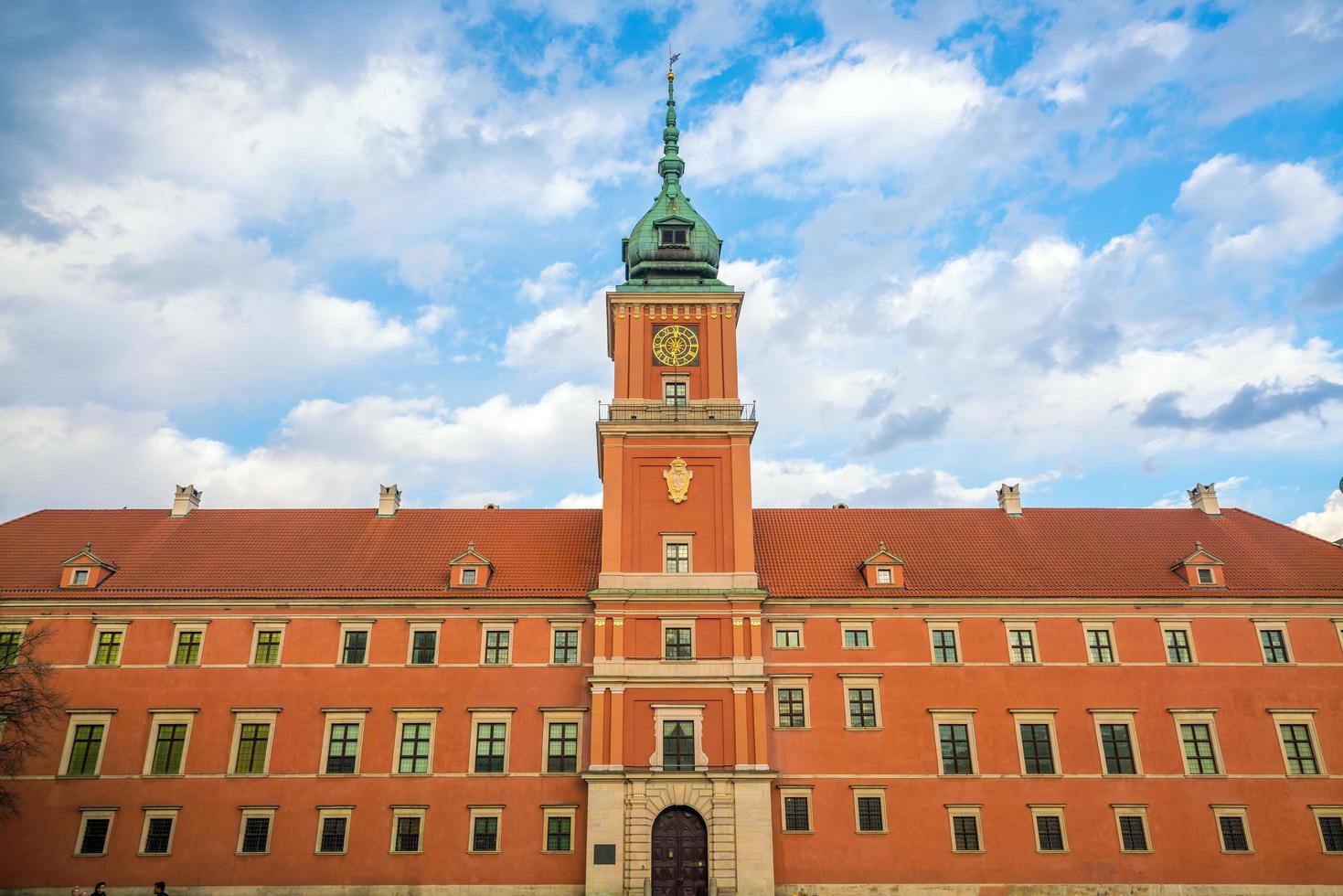 kungligt slott i Warszawa foto