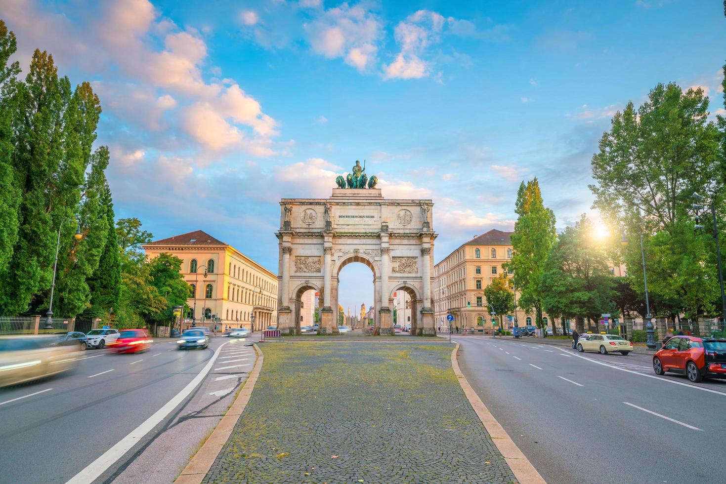 Siegestor triumfbåge foto