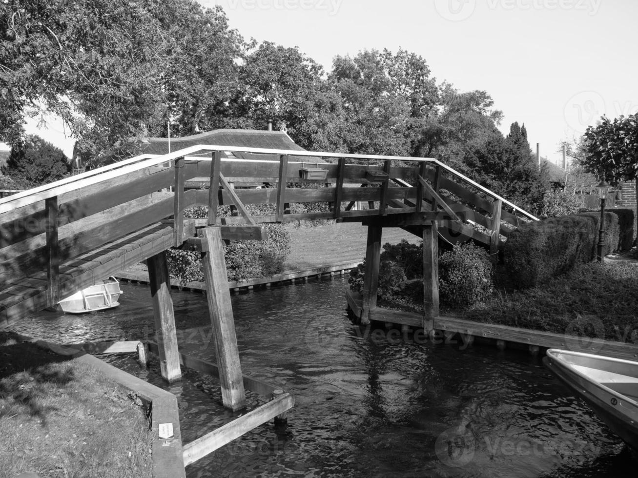 giethoorn i de nederländerna foto