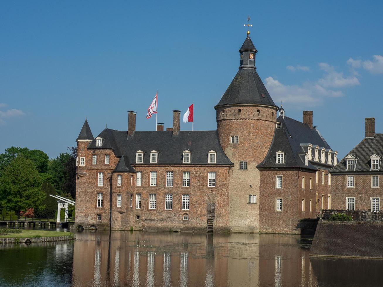 de slott av anholt i Tyskland foto