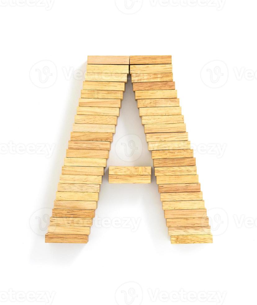trä- domino alfabetet,b foto