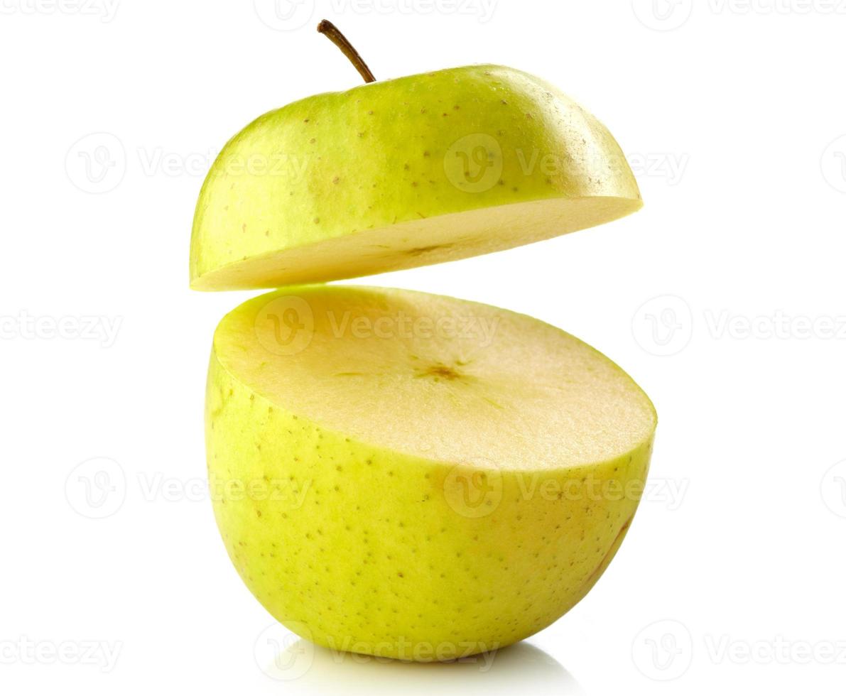 halvt äpple foto