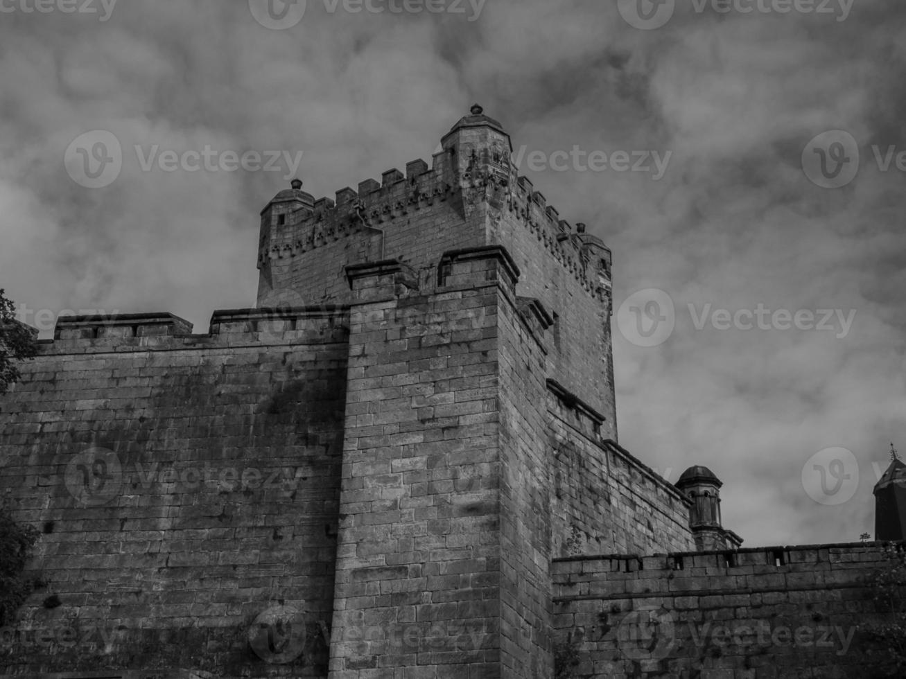 de stad av bentheim i Tyskland foto