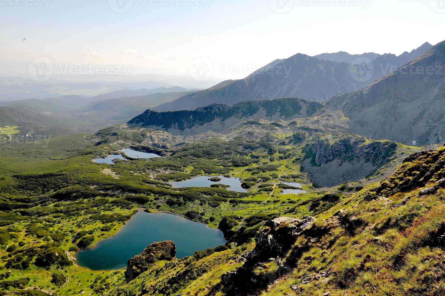 underbara berg i Centraleuropa foto