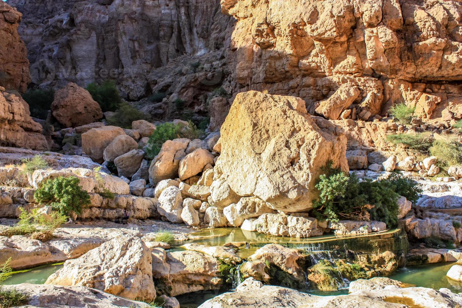 wadi shab i oman foto