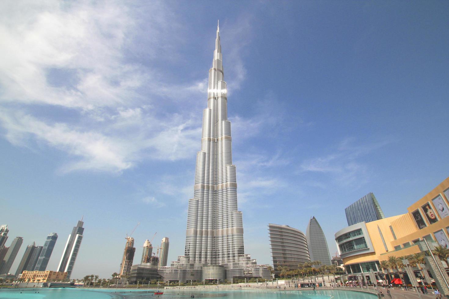 dubai, 2022 - burj khalifa byggnad foto