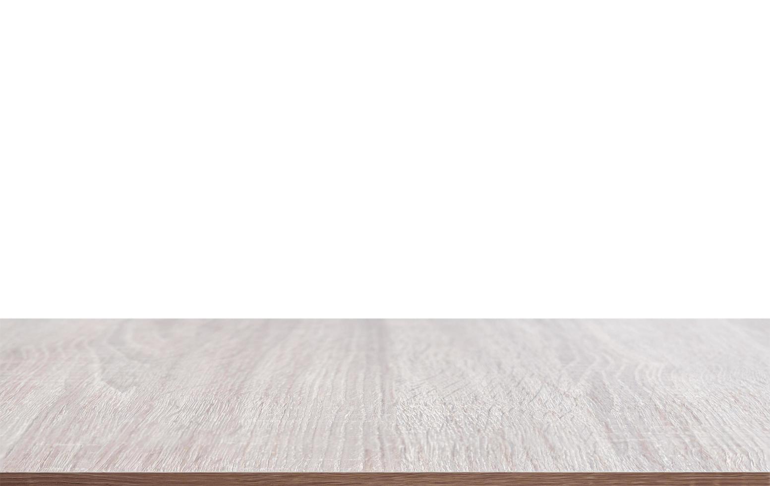 bordsskiva gjord av trä isolerad på vit bakgrund foto