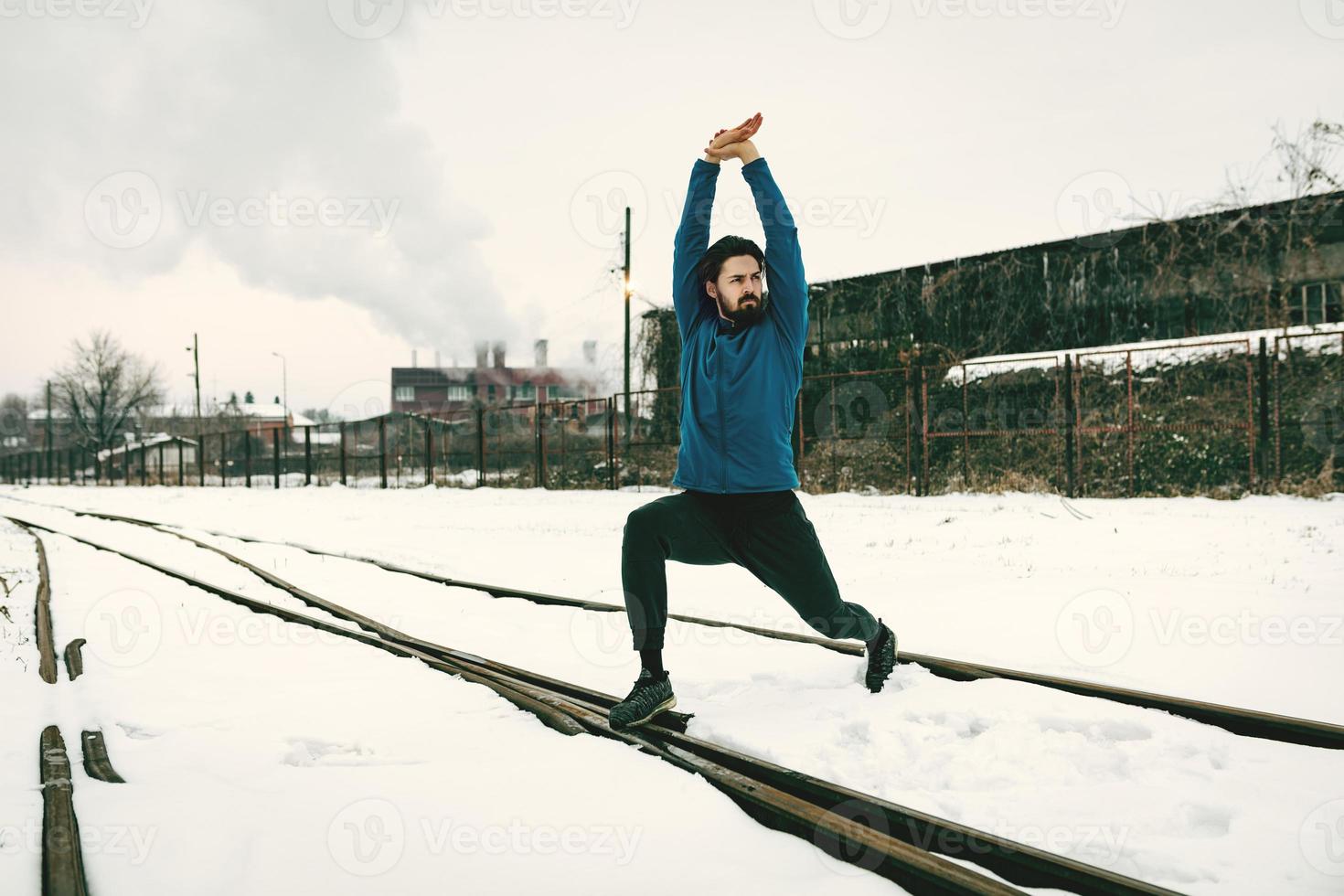 vinter- träna se foto