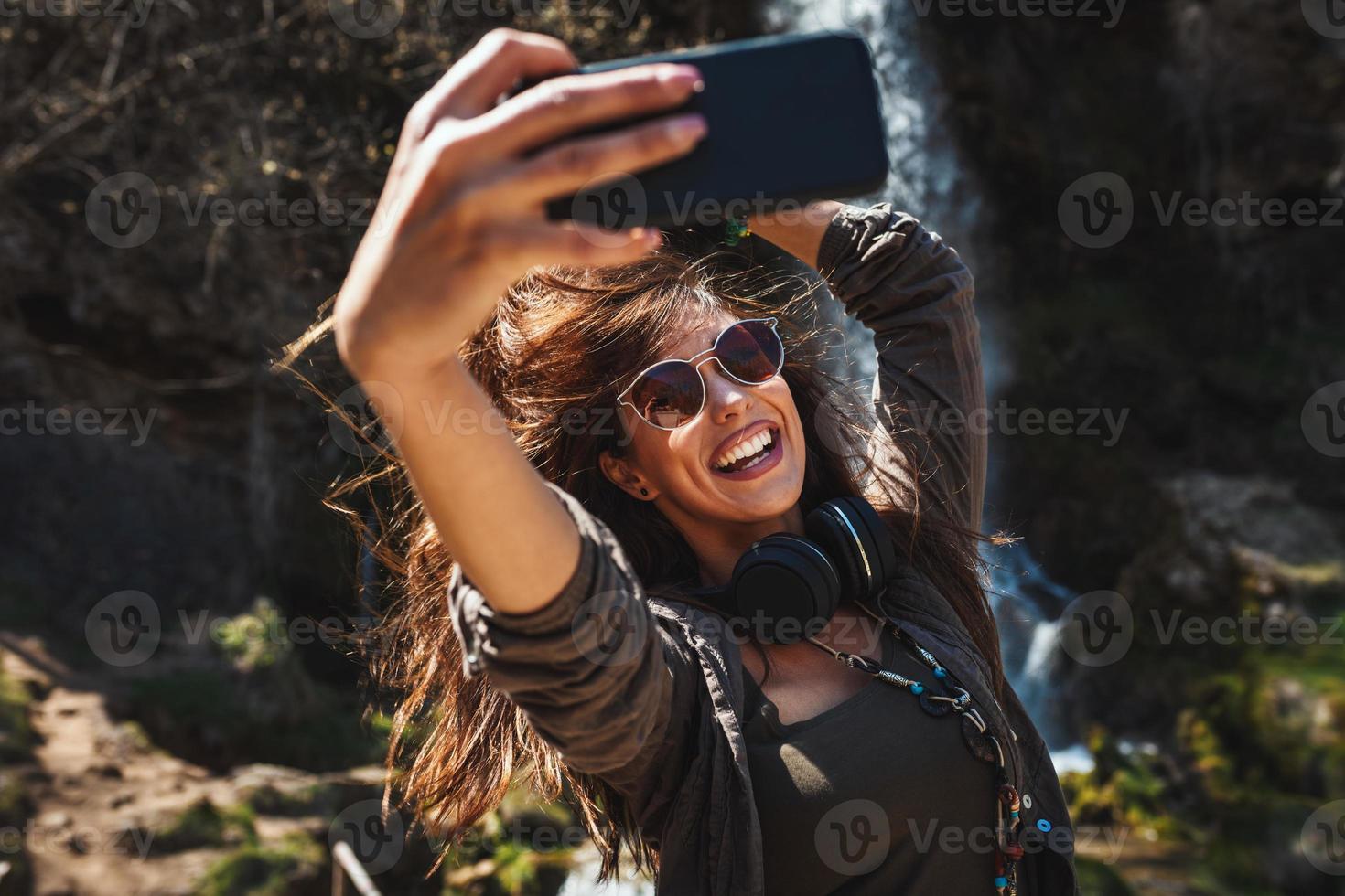 ha till skaffa sig min selfie på foto