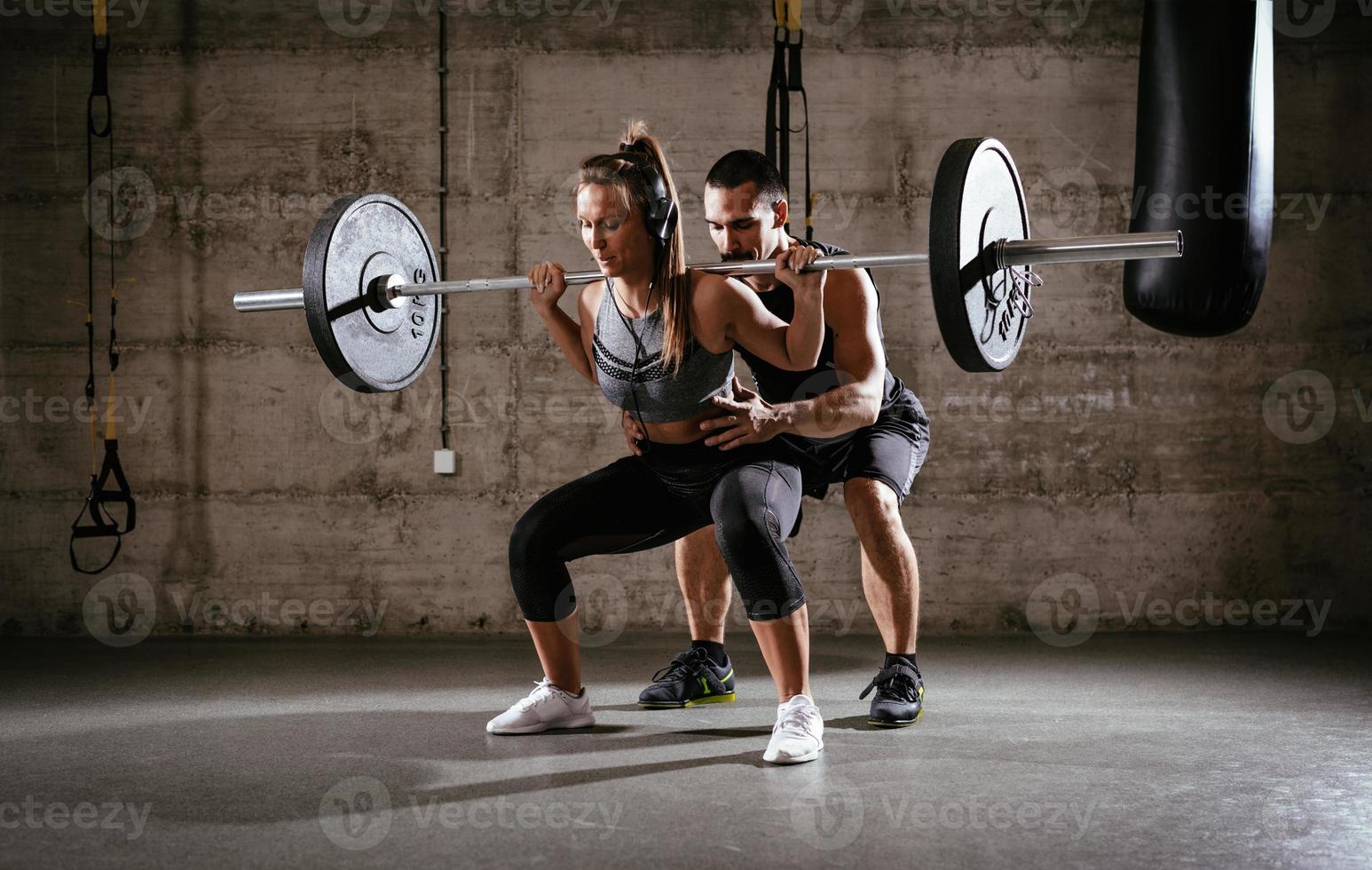 crossfit Träning med tränare foto