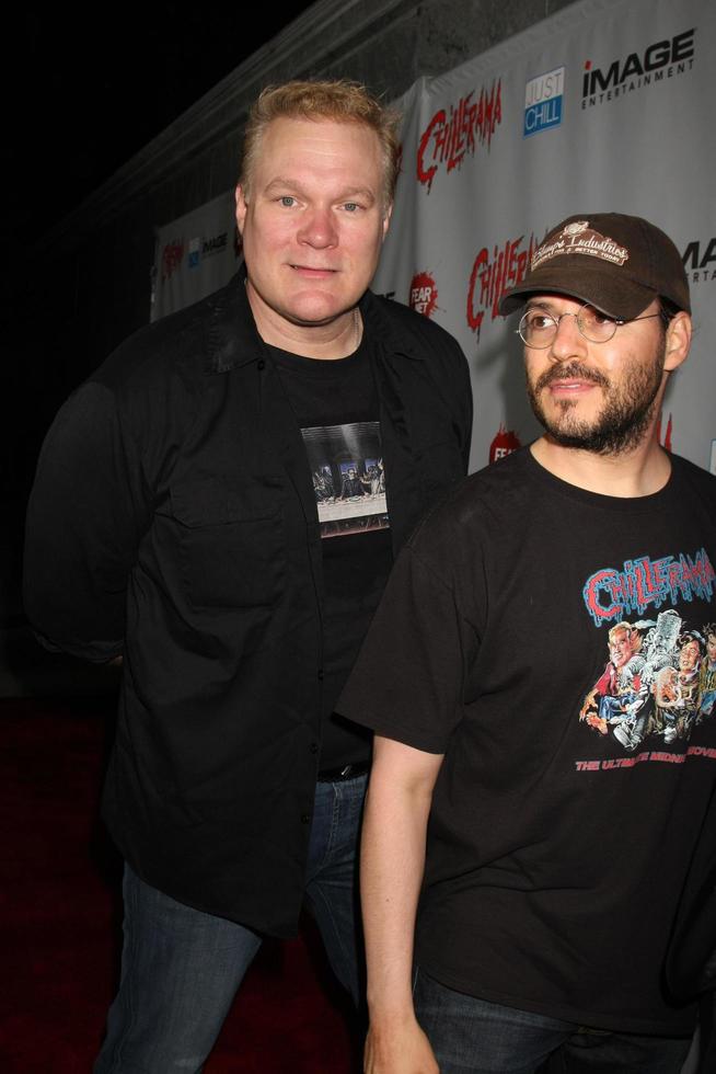 los angeles, sep 15 - tim Sullivan, Adam rifkin på de chillerama premiär på hollywood evigt cemetary på september 15, 2011 i los angeles, ca foto