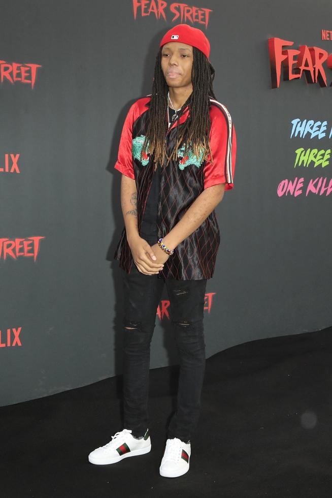 los angeles, jun 28 - michael v epps på Netflix s rädsla gata triologi premiär på de la stat historisk parkera på juni 28, 2021 i los angeles, ca foto