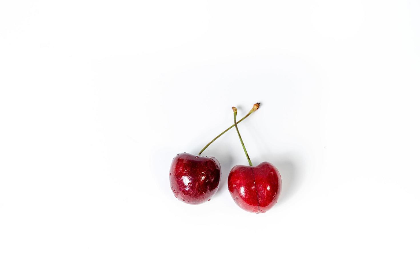 organisk mat, vegan bantning och hälsa begrepp - färsk ljuv körsbär, saftig körsbär bär frukt efterrätt som friska diet bakgrund foto
