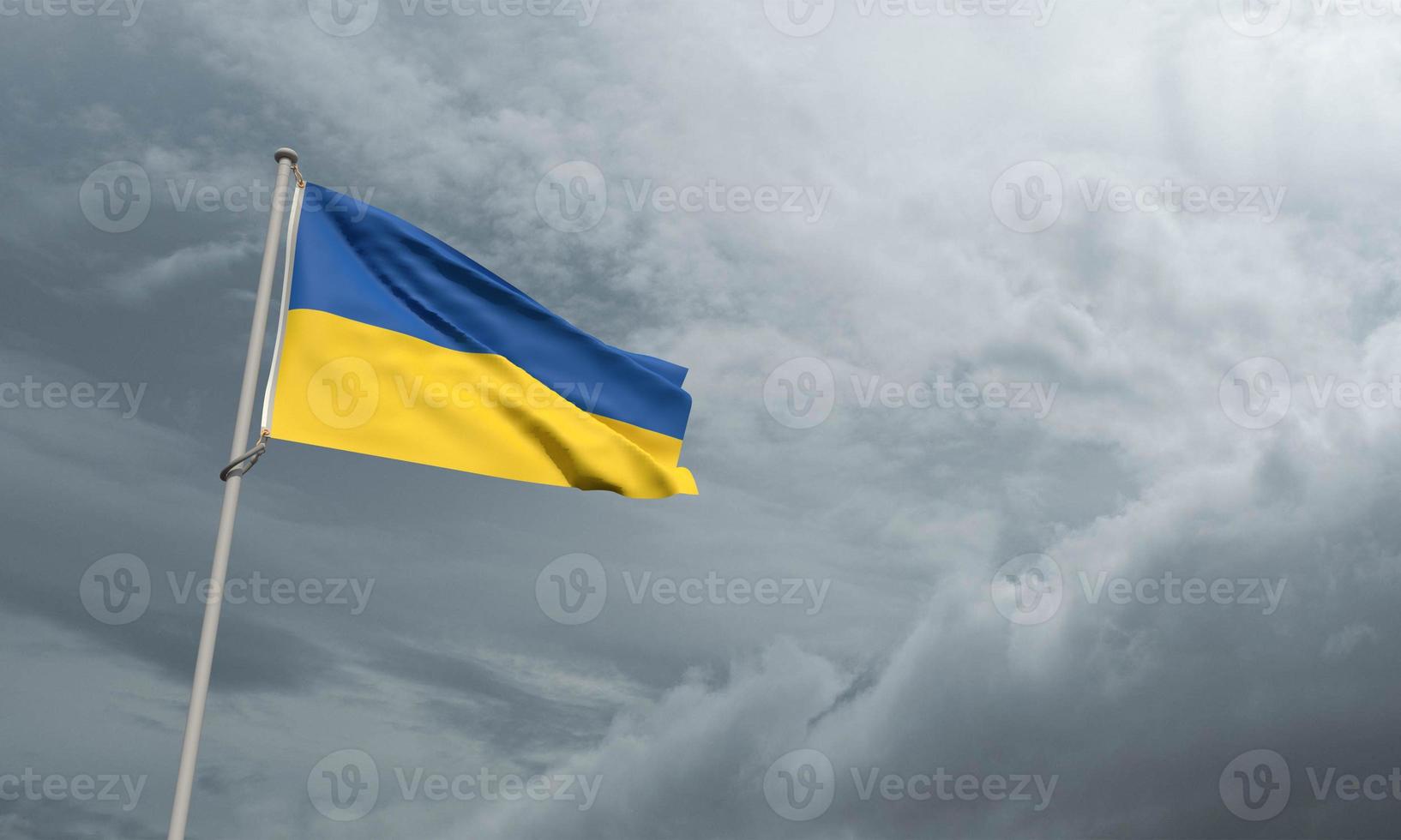 ukraina Land blå gul nation flagga vinka blå himmel bakgrund tapet kopia Plats patriotism symbol ukrainska person människor nationell internationell regering Europa oberoende stolthet demokrati foto