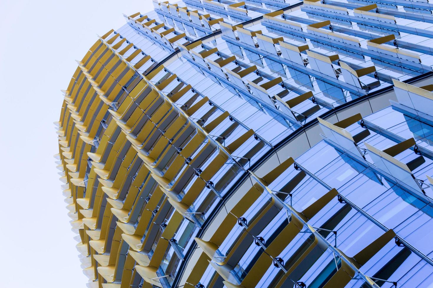 barangaroo, Australien, 2020 - byggnadens lågvinkel foto