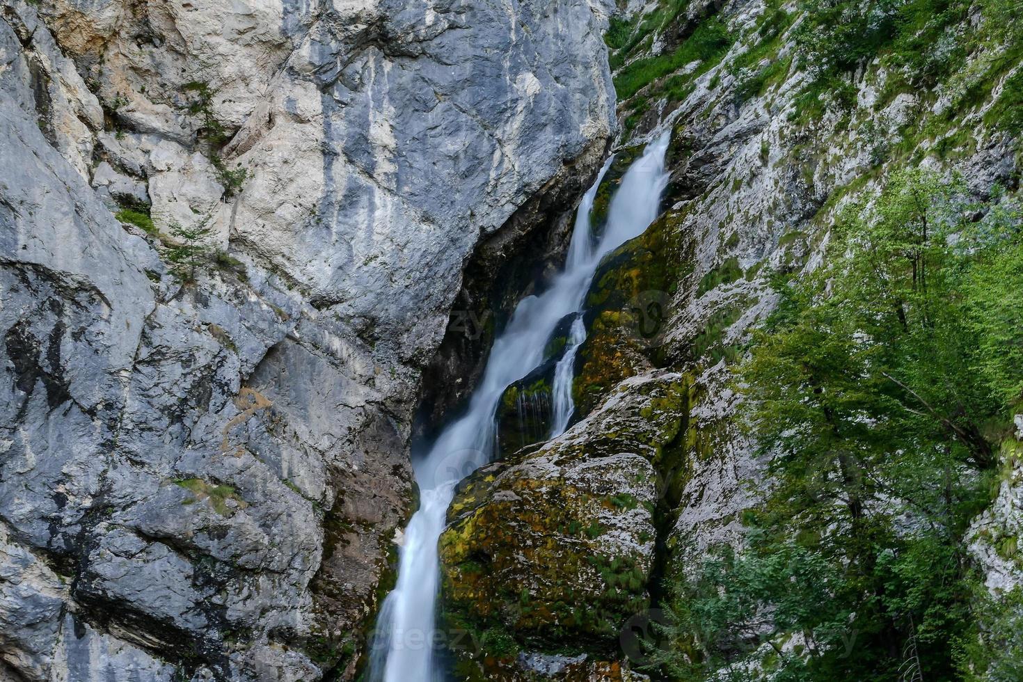 landskap i Slovenien, Europa foto