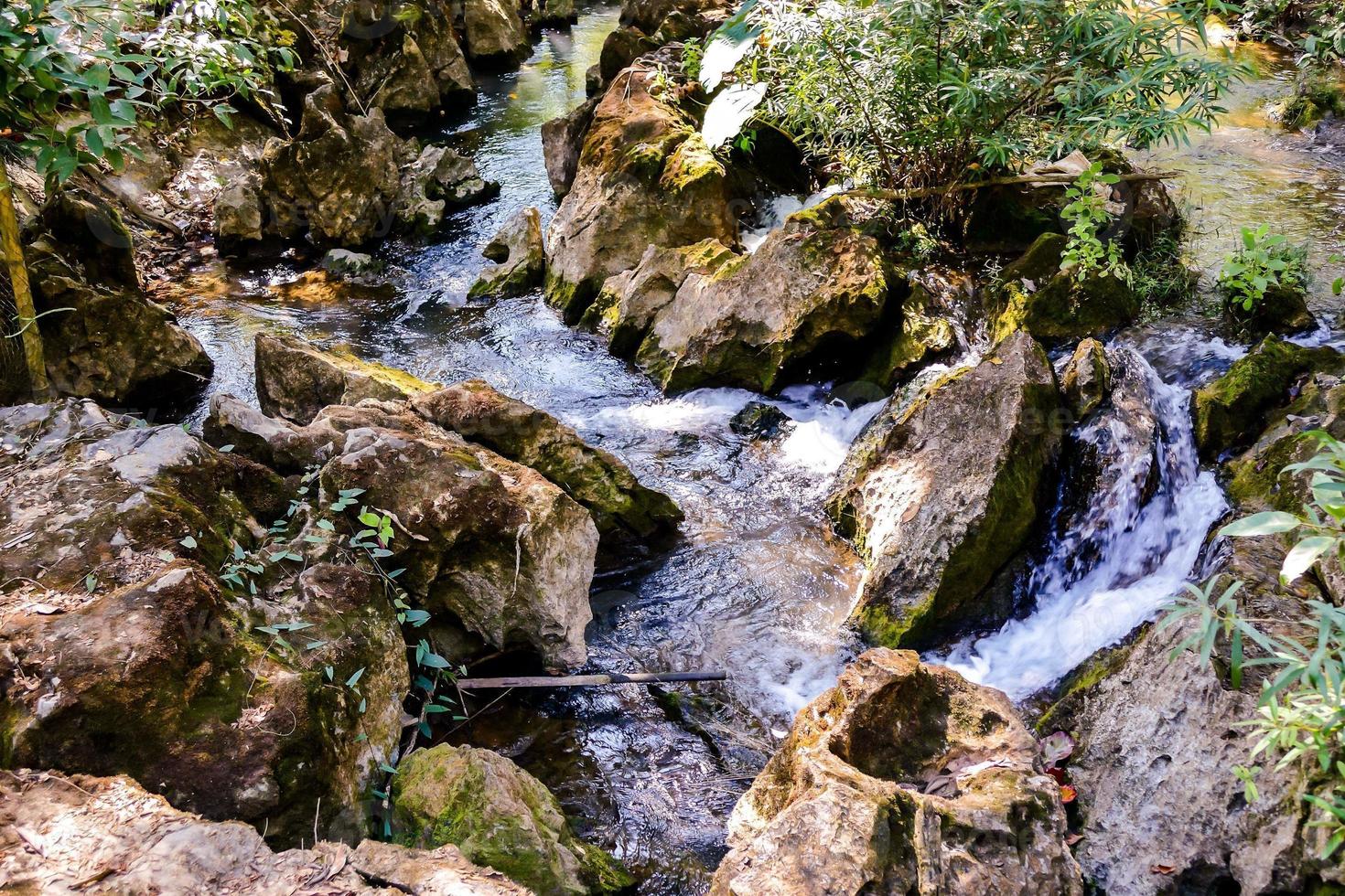 lantlig landskap i öst Asien foto