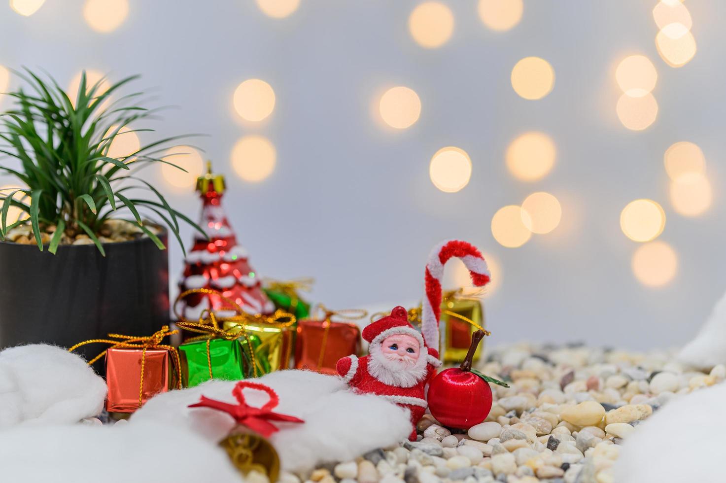 julbakgrund för adventssäsongen foto