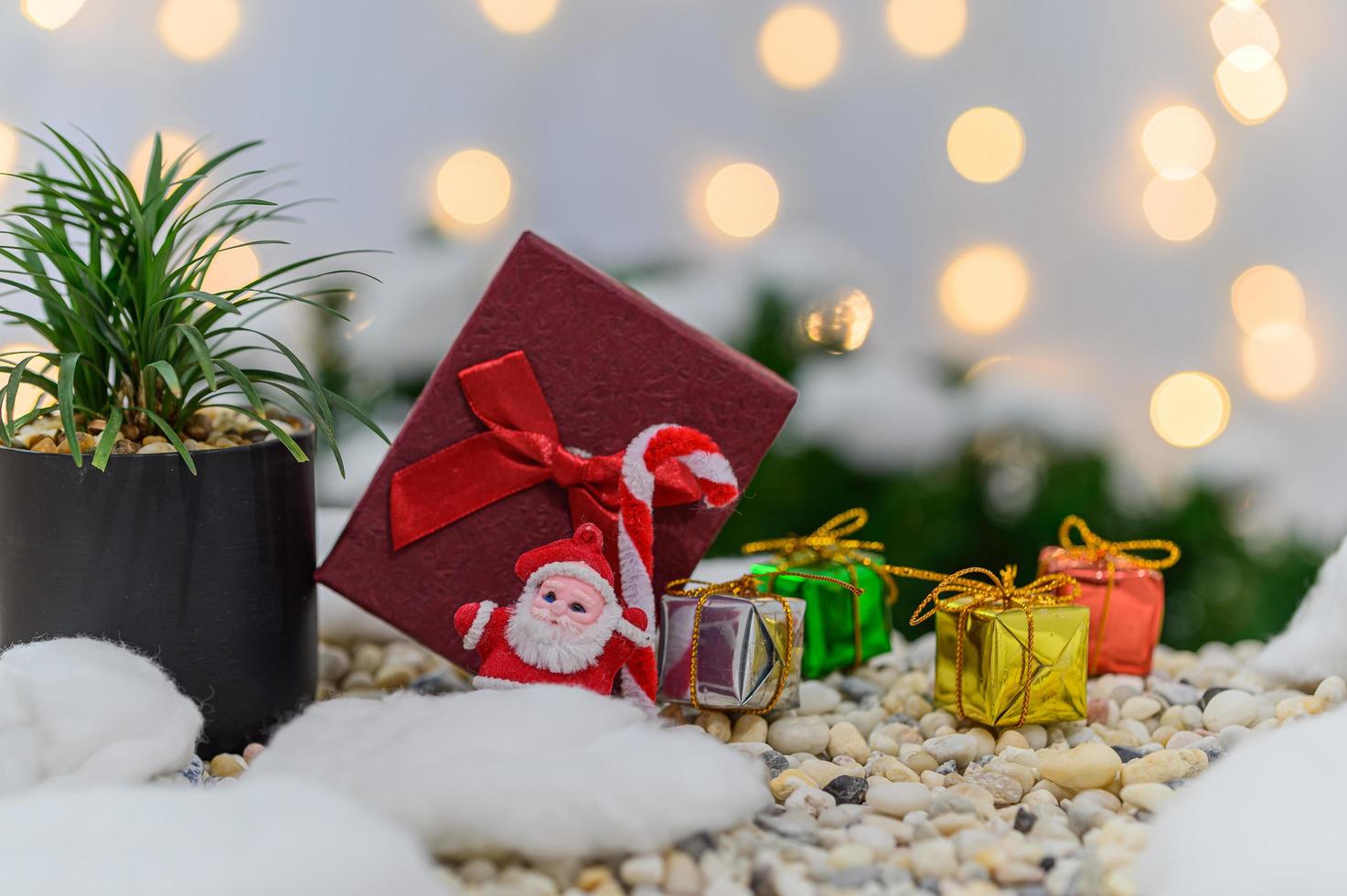 julbakgrund för adventssäsongen foto