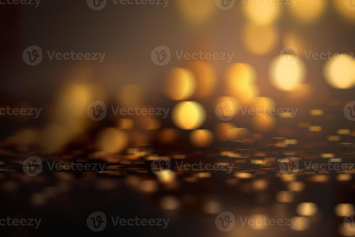 suddig guld bokeh i ny år eve foto