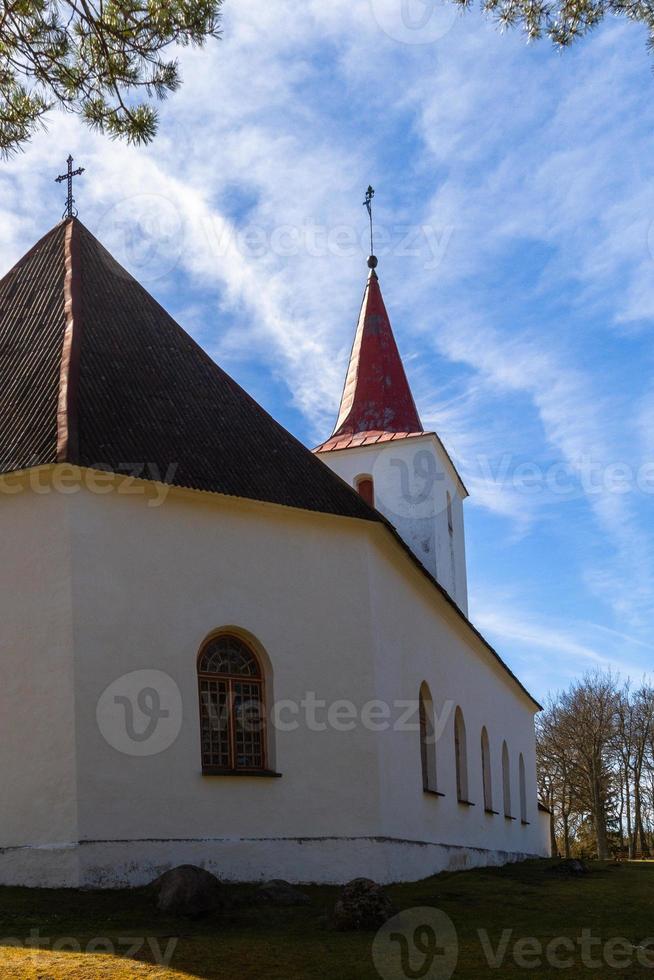 lutheran kyrkor av hiiumaa ö foto