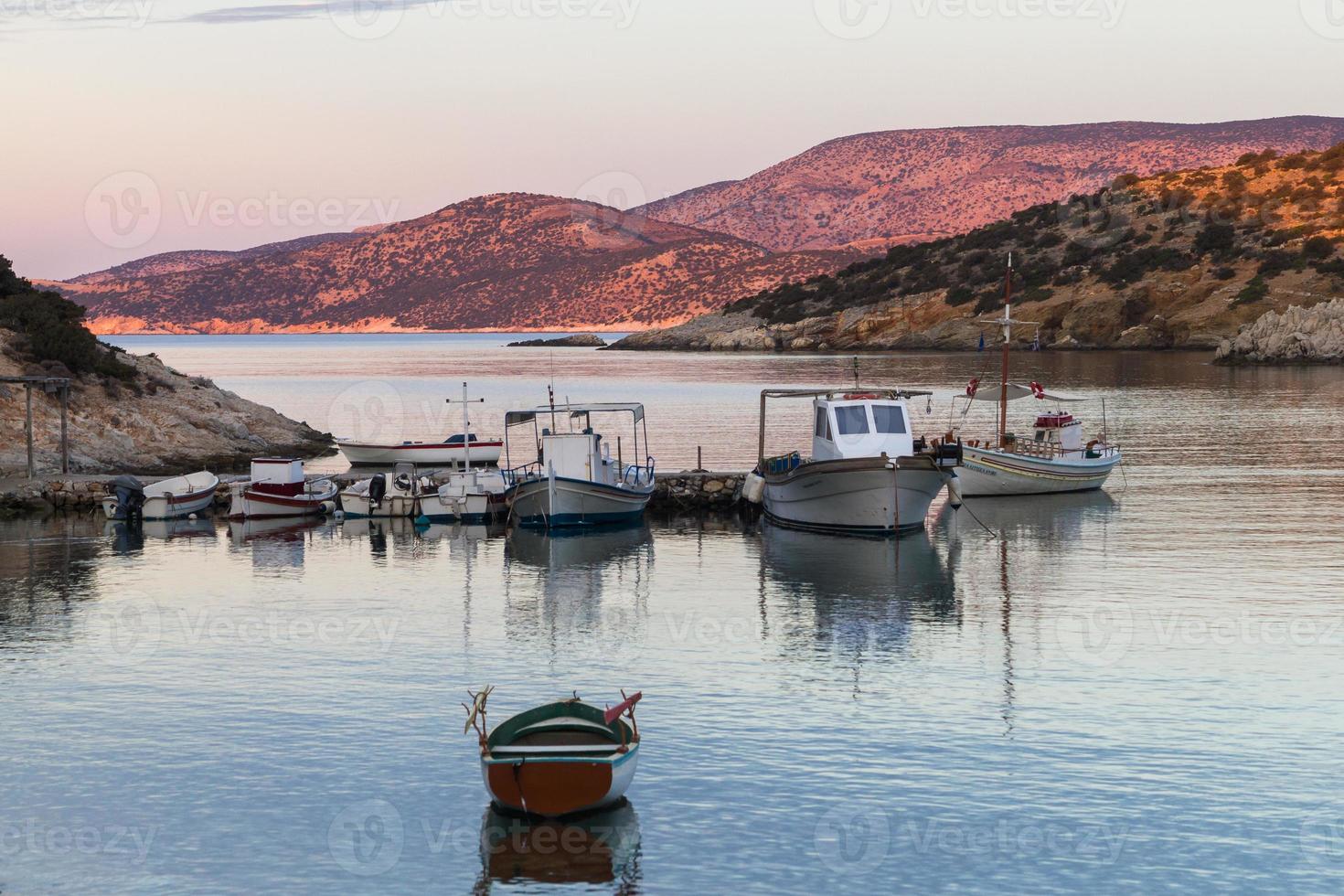 landskap från naxos, grekland foto