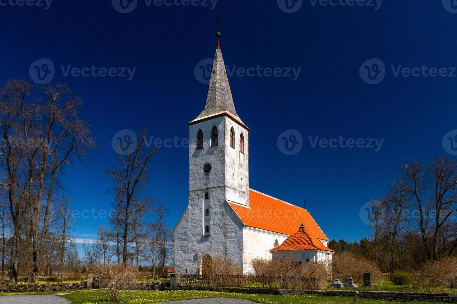 lutheran kyrkor av hiiumaa ö foto