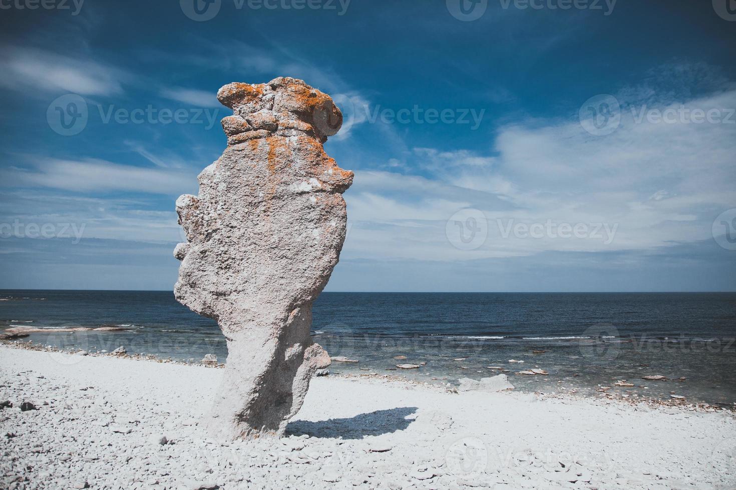 visningar runt om gotland, Sverige foto