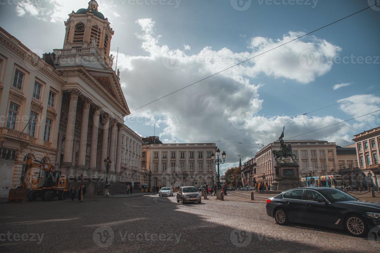 visningar från runt om de stad av Bryssel, belgien foto