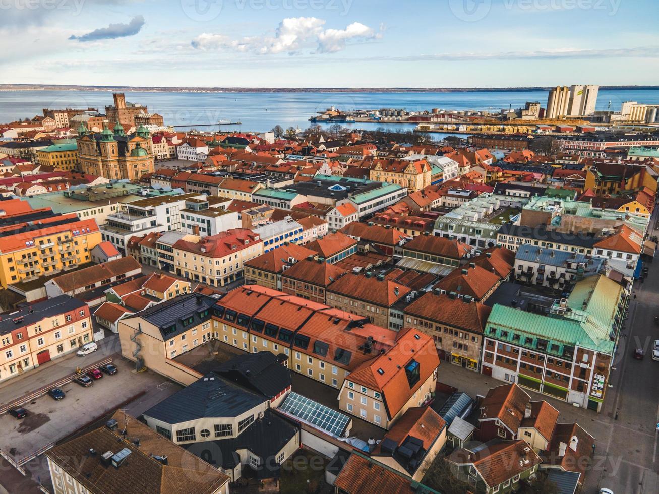 se ovan de svenska stad av kalmar foto