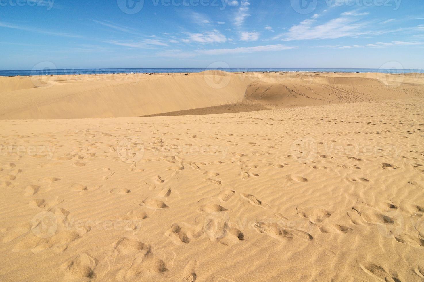 sanddyn öken textur foto