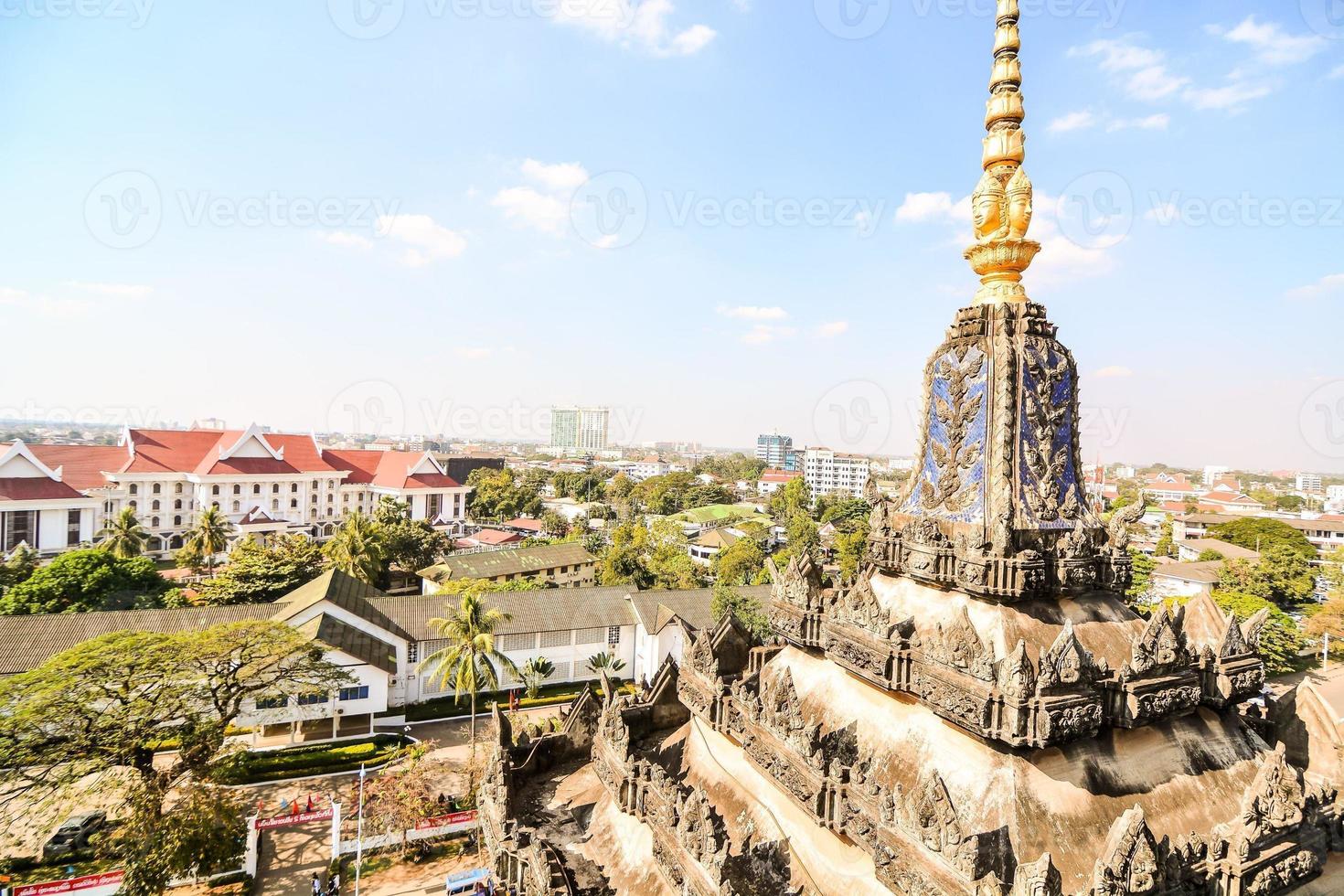 gammal buddist tempel i öst Asien foto