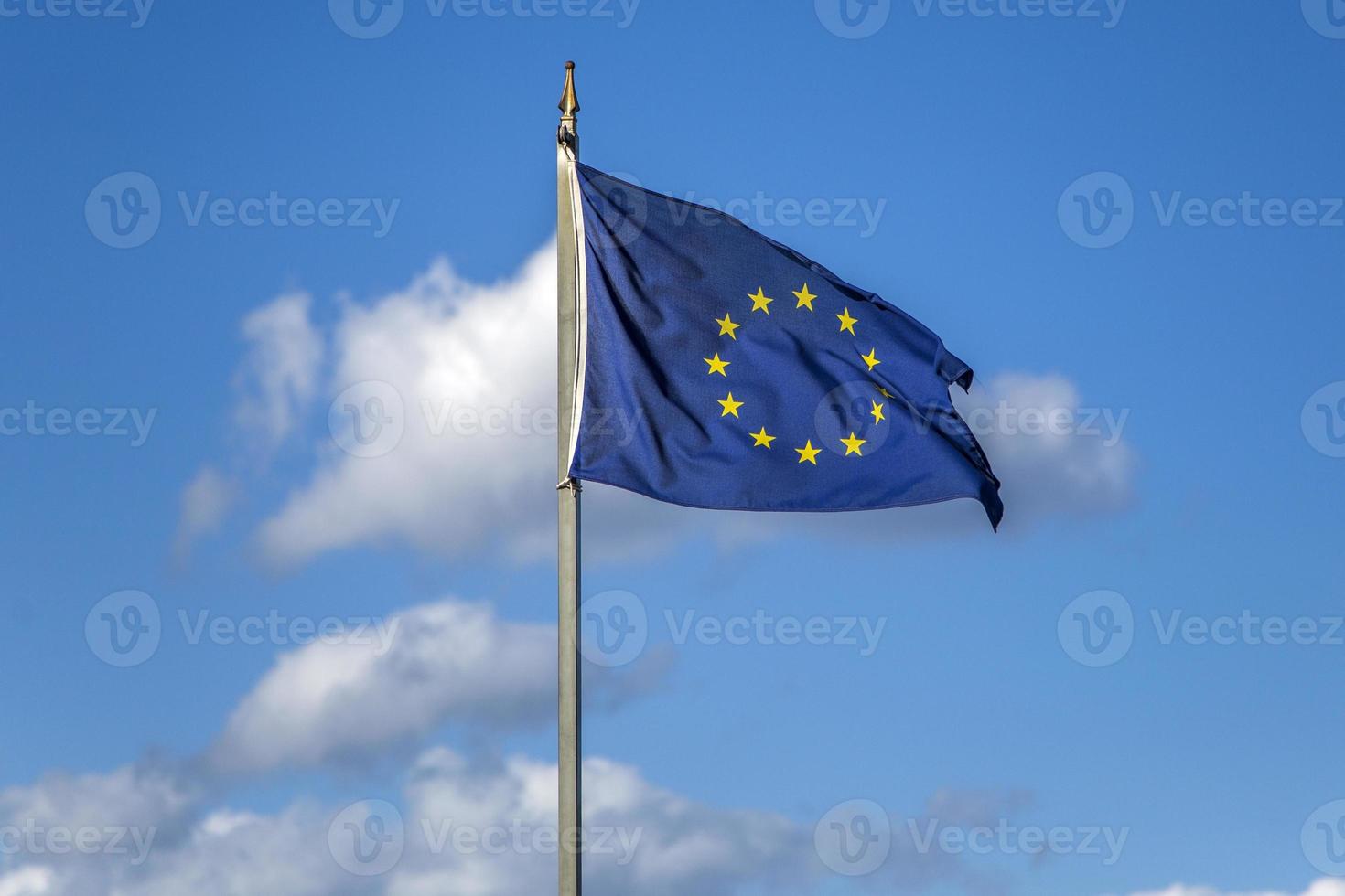 Europeiska unionens flagga foto