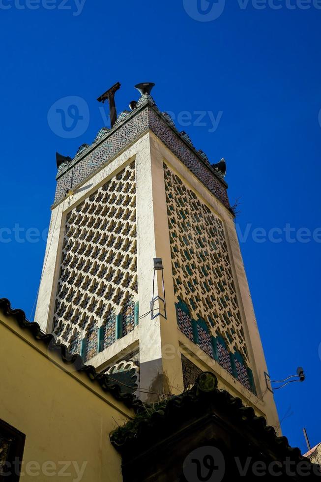 byggnader i marrakech, marocko foto