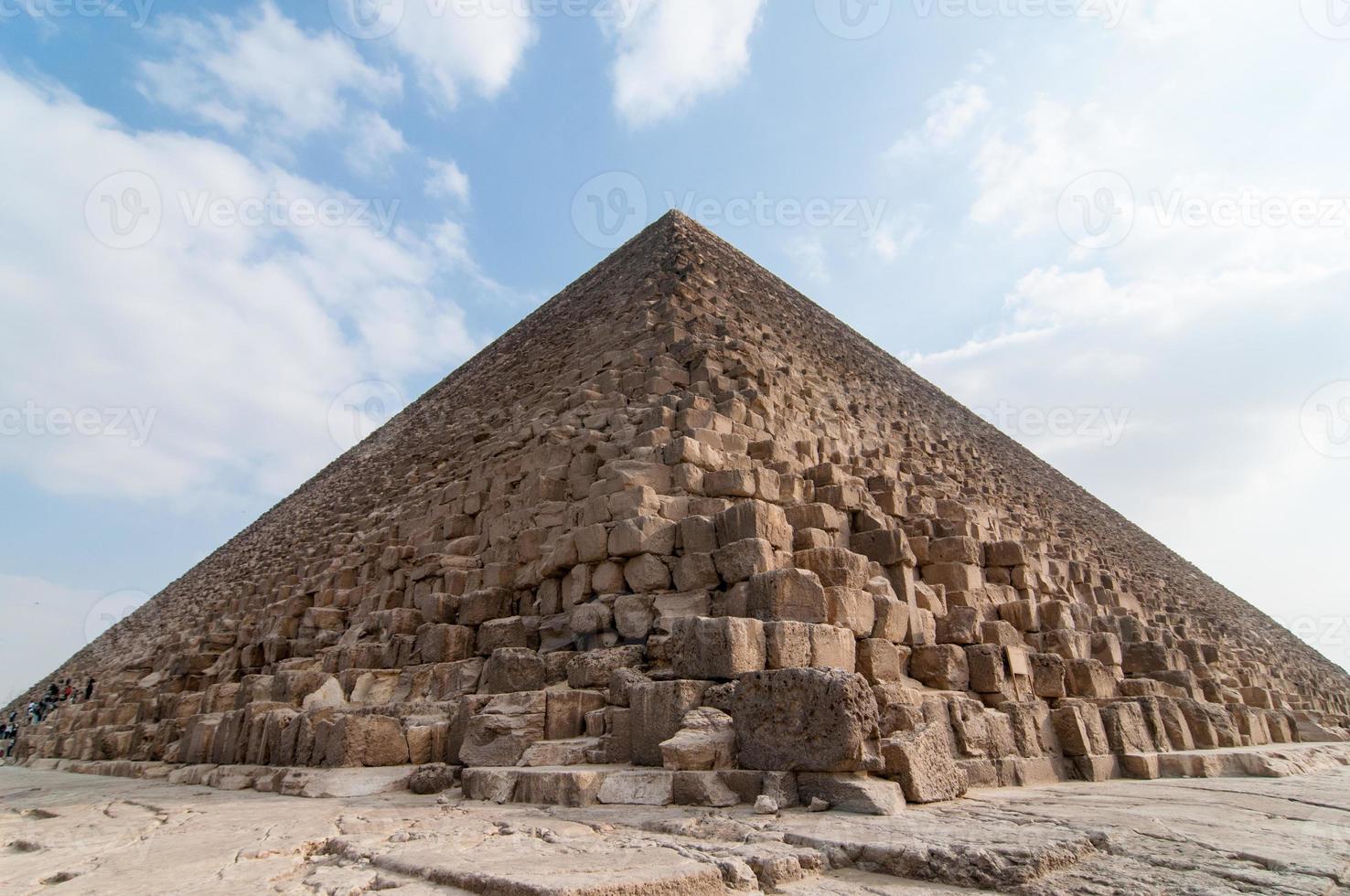 egyptiska pyramider på giza-platån, kairo foto