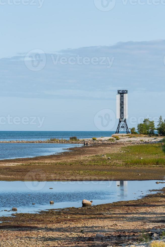 naturlig landskap av de ö av vormsi foto