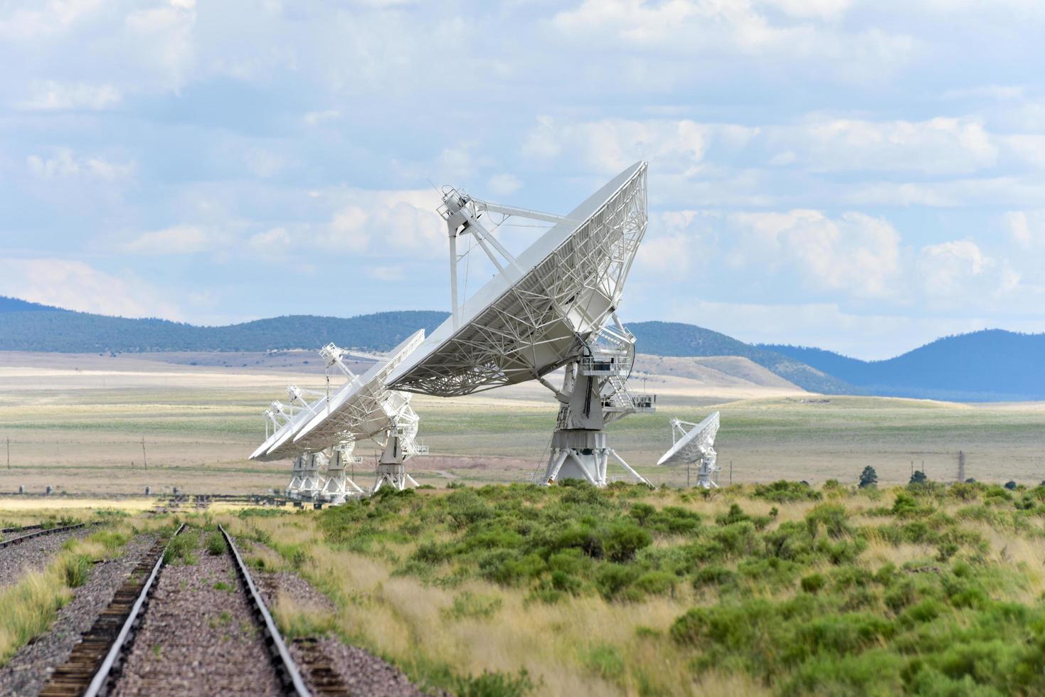 de Karl g. jansky mycket stor array belägen på de slätter av san agustin i ny Mexiko, 2022 foto