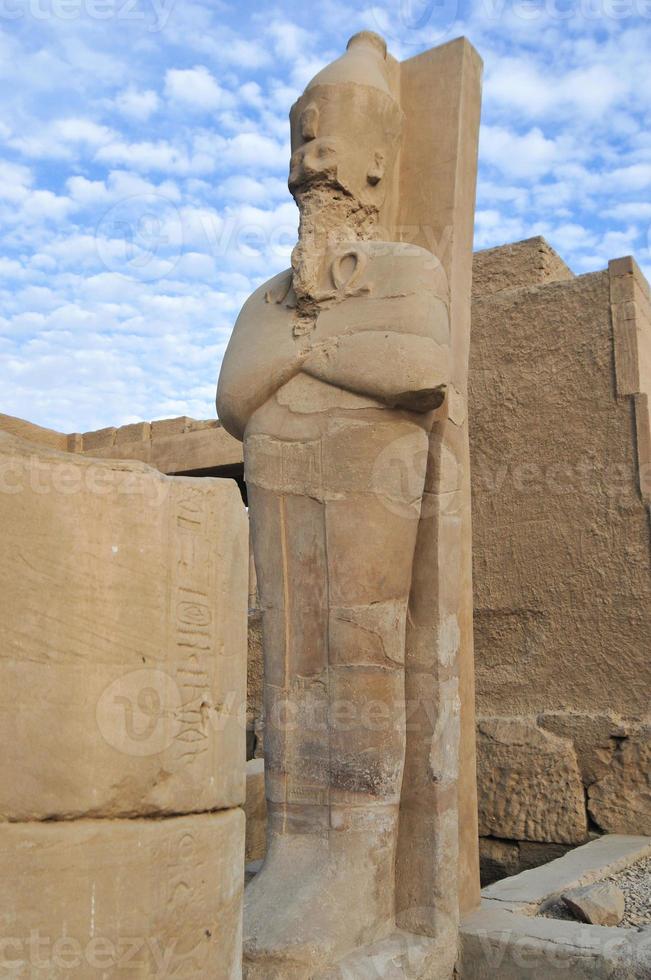 karnak tempel - luxor, egypten, afrika foto