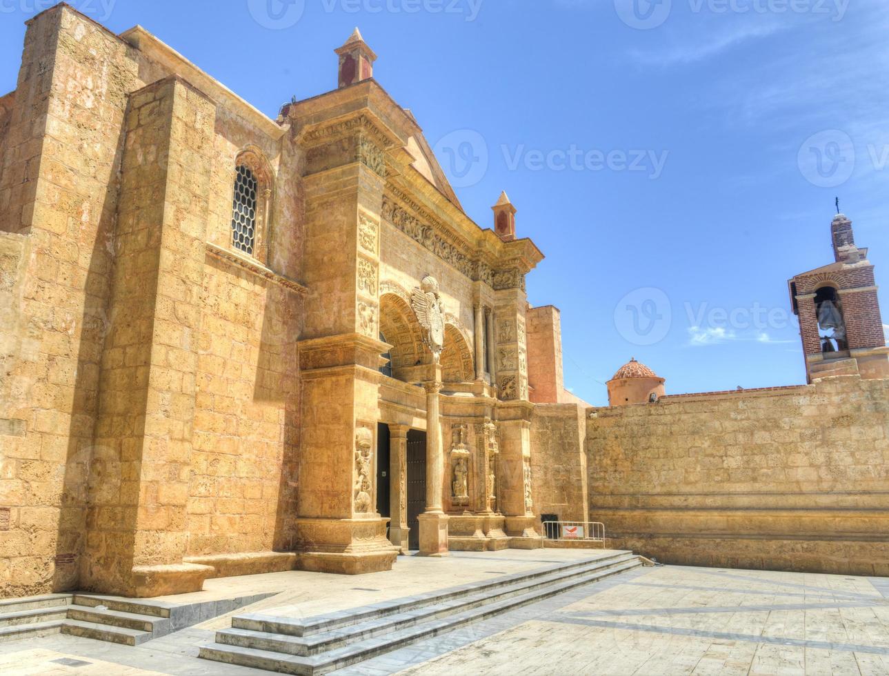 katedral av st. mary av de inkarnation, santo domingo, Dominikanska republik foto