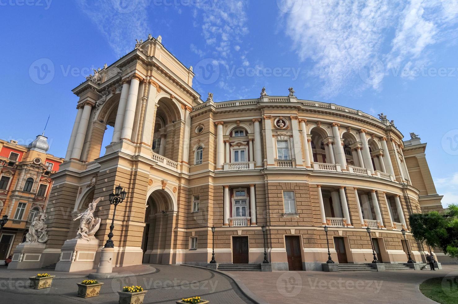 odessa nationell akademisk teater av opera och balett, ukraina foto