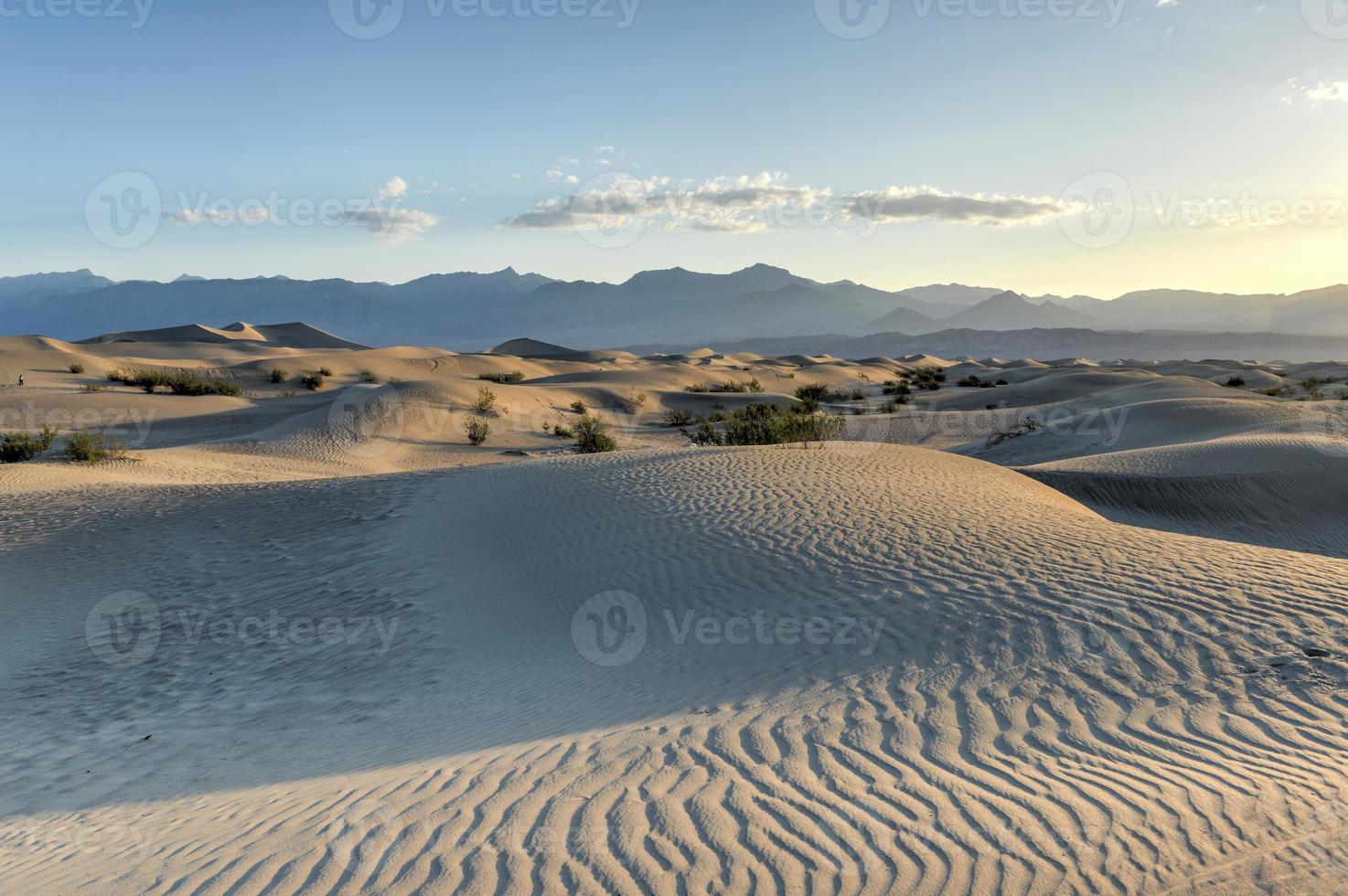 mesquite platt sand sanddyner, död dal foto