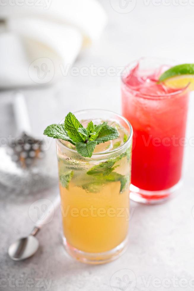 mojito och hav bris cocktail foto