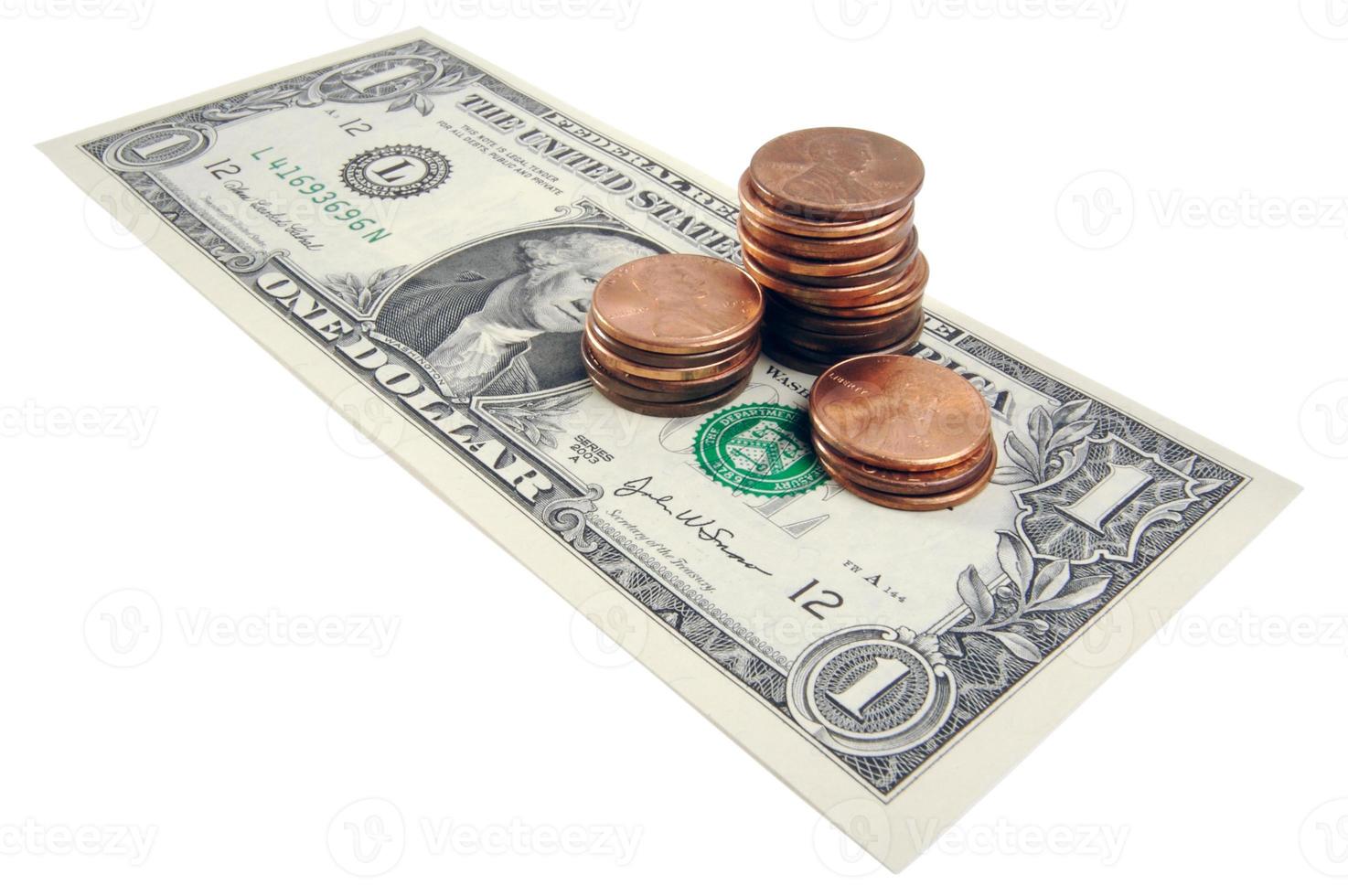pennies på de dollar foto