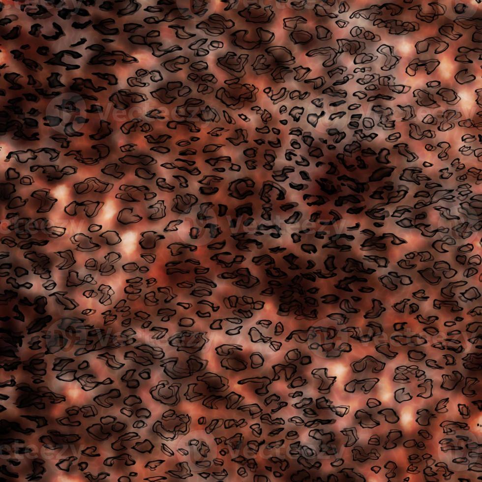 abstrakt leopard design bakgrund, färgglada djur- hud textur, textil leopard design tyg foto