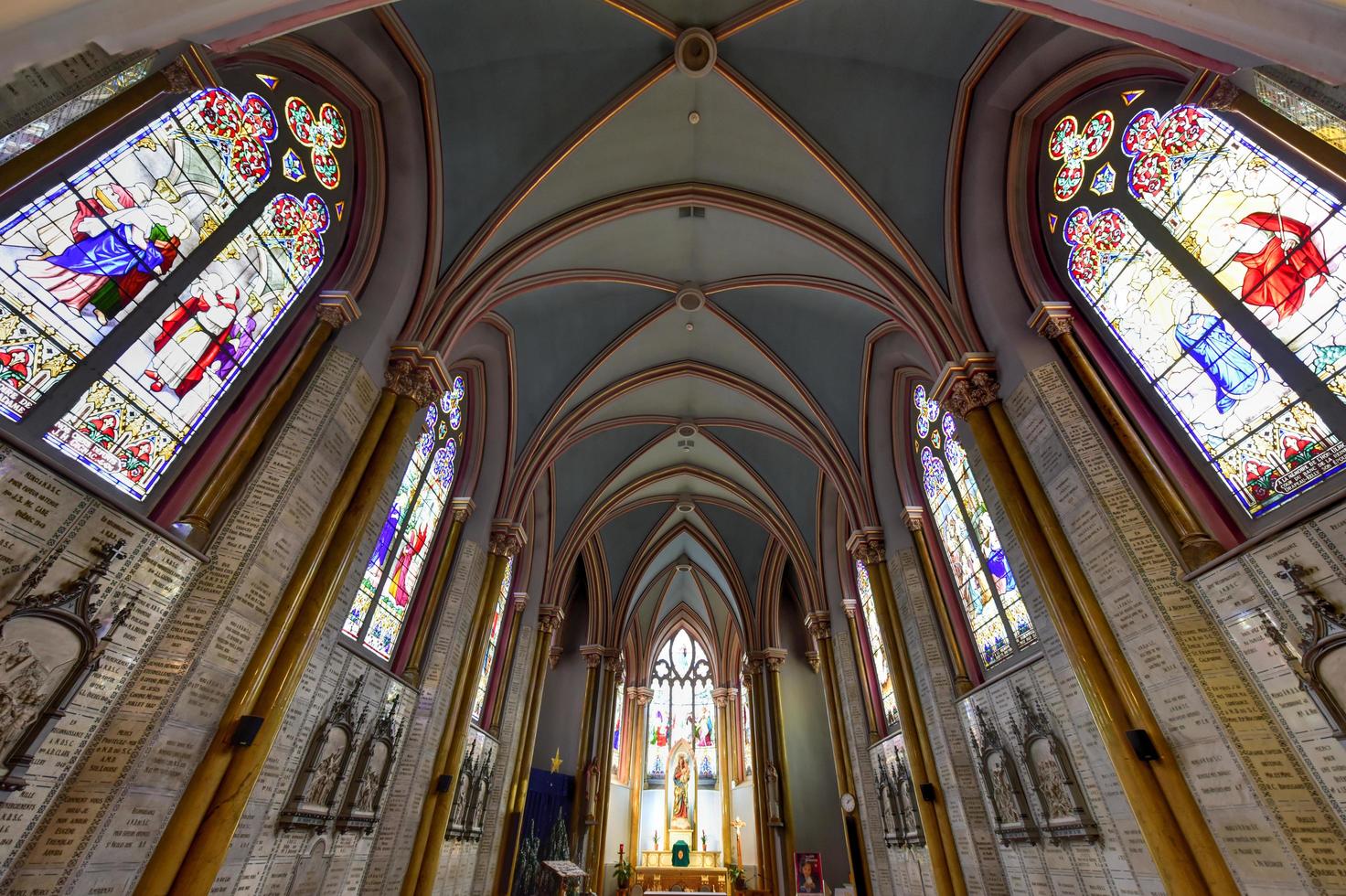 sanctuaire Notre Dame du sacre-coeur kyrka i quebec, Kanada, 2022 foto