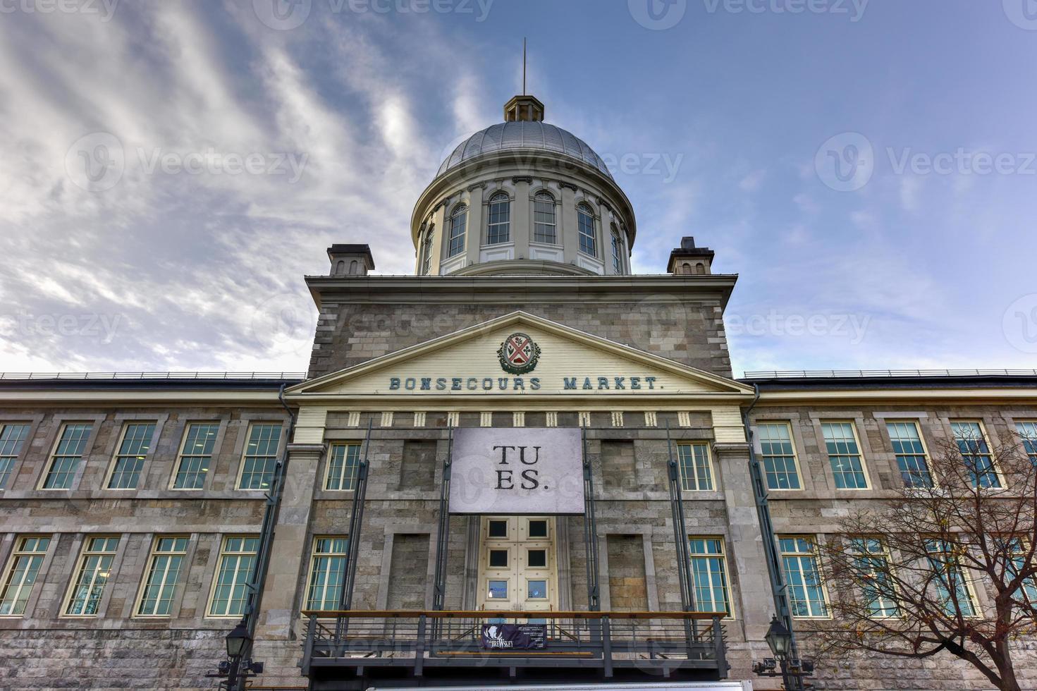 bonsecours marknadsföra, gammal montreal, quebec, kanada foto