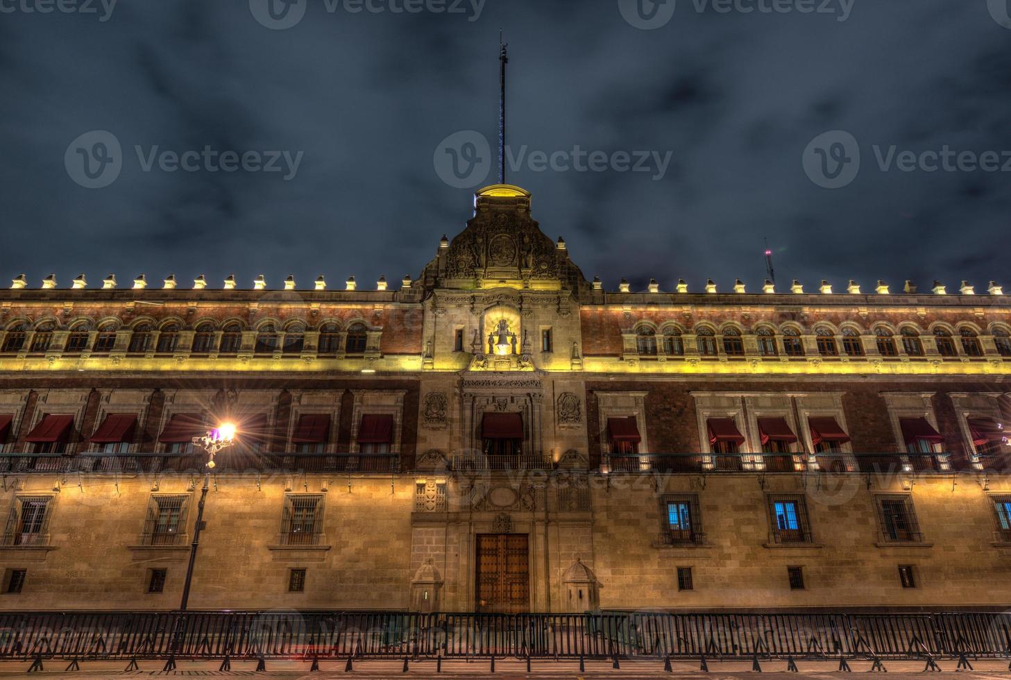 nationell palats, mexico stad foto