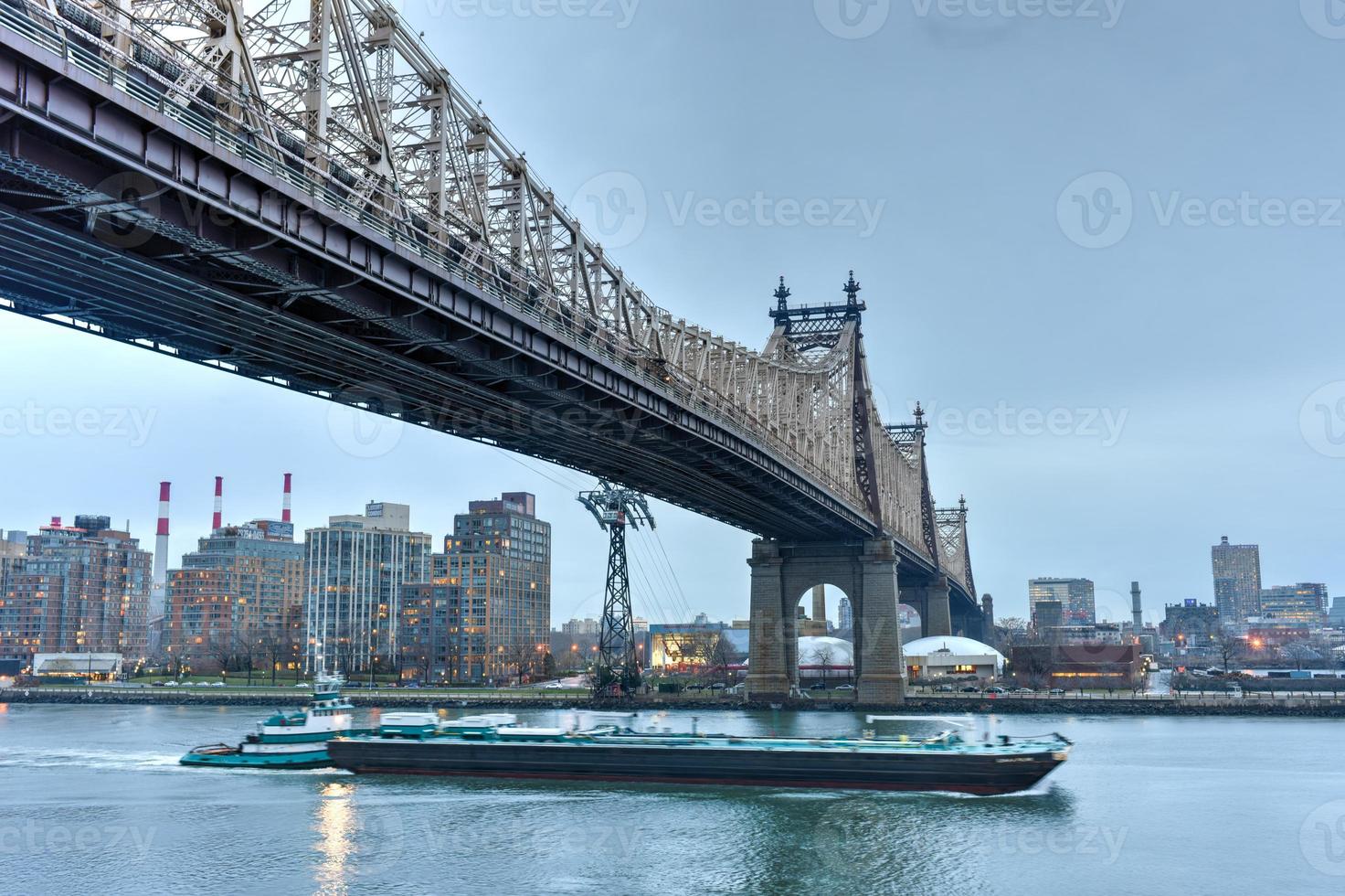 queensboro bro från manhattan, ny foto