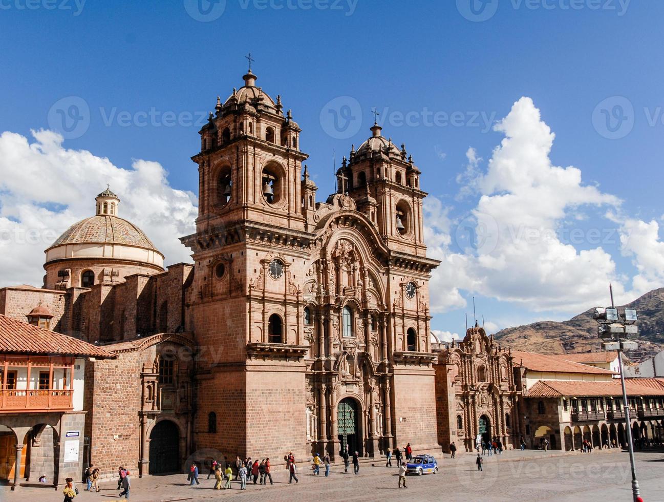 katedral av santo domingo - cusco, peru foto